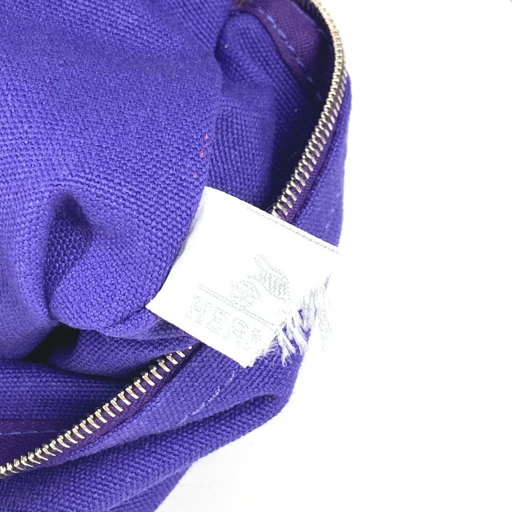 HERMES Sack Baga GM Sack Baga GM Bag Tote Bag Handbag Canvas Women's Blue with HERMES Pouch