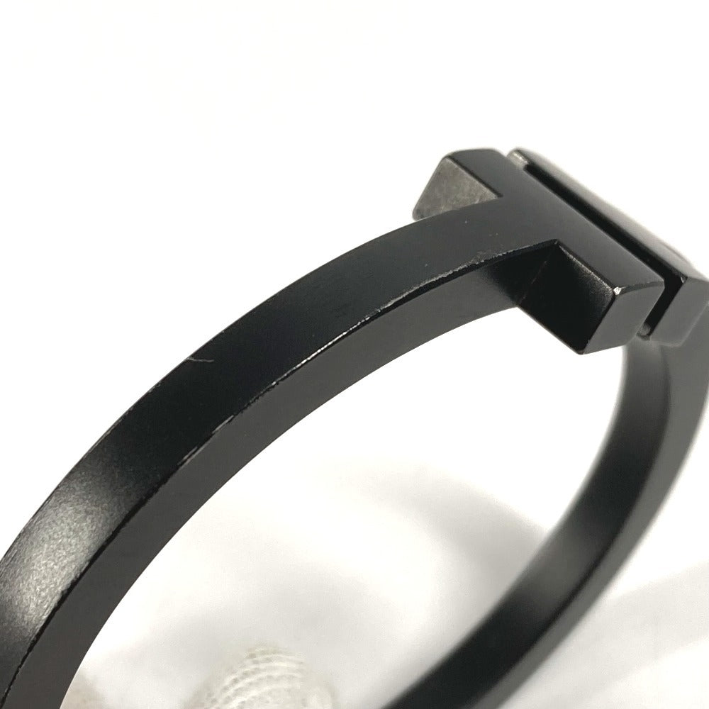 TIFFANY&Co. Tスクエア バングル アクセサリー バングル ブレスレット SS レディース ブラック