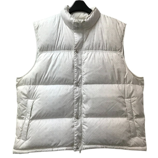 CHROME HEARTS Sleeveless down vest CHPlus Crossball Button Down Vest apparel tops outerwear Best polyester White Used