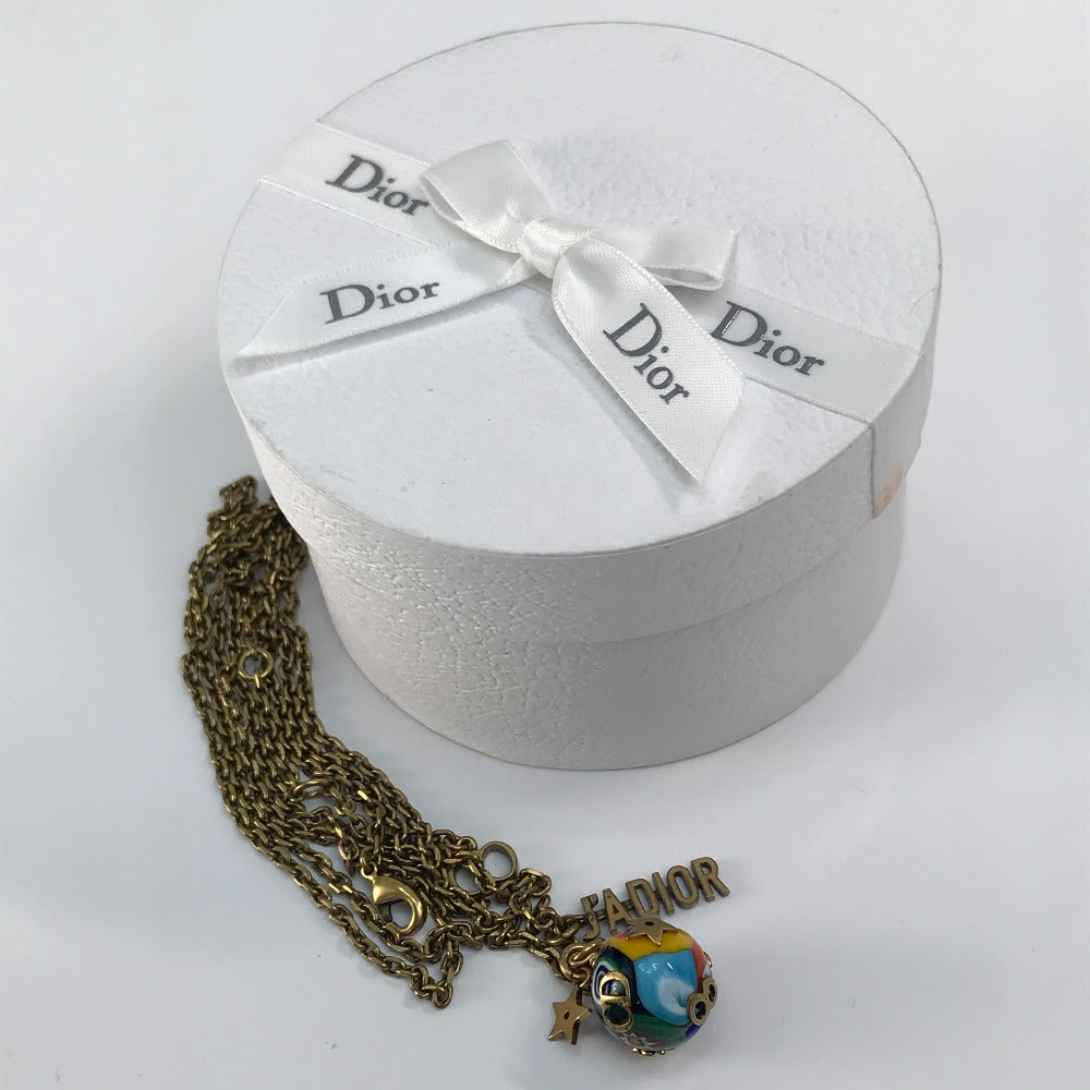 Christian Dior J'ADIOR BEE Ball Necklace, Cloisonné, Women's, Multicolor