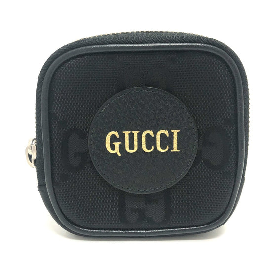 GUCCI 645060 GG Off the Grid Wallet/Coin Case in GG Canvas, Men's, Black