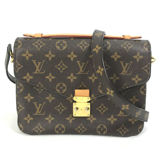 LOUIS VUITTON M44875 モノグラム ポシェットメティス MM 2WAY ショルダーバッグ カバン ハンドバッグ モノグラムキャンバス レディース ブラウン - brandshop-reference
