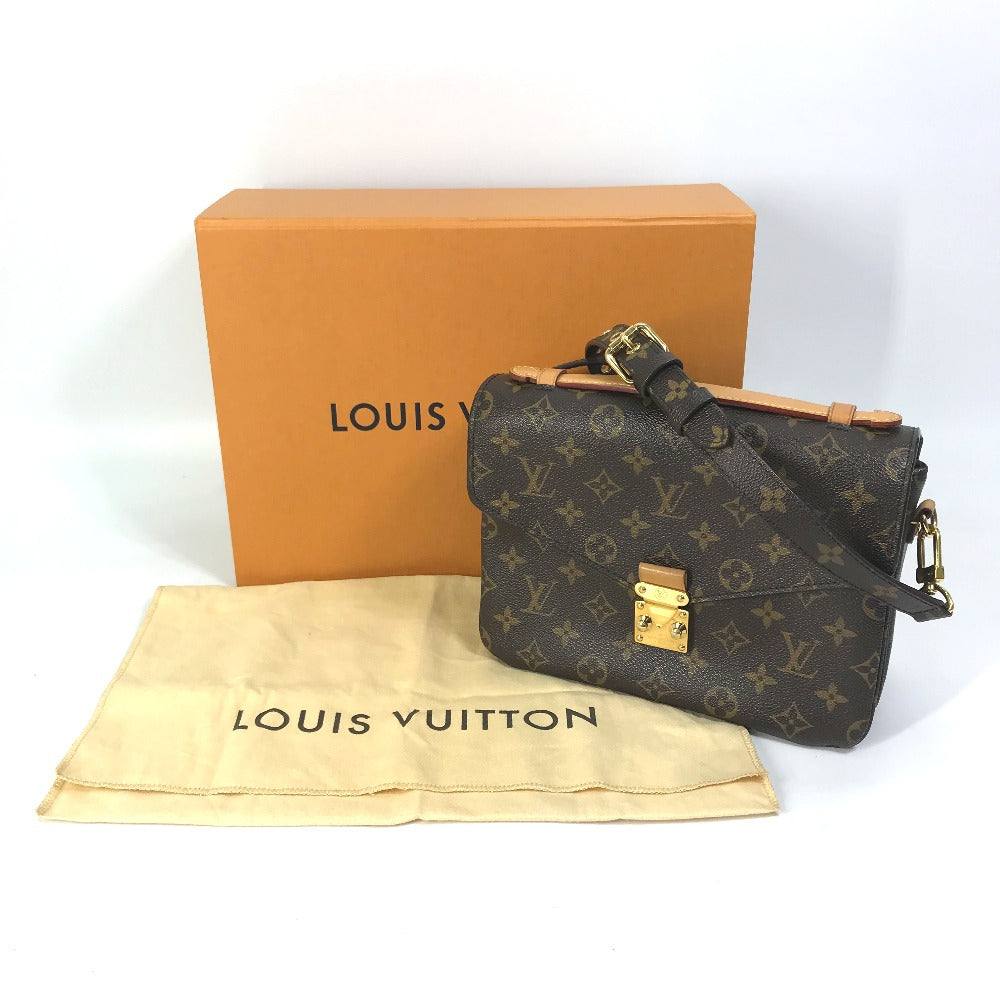 LOUIS VUITTON M44875 モノグラム ポシェットメティス MM 2WAY ショルダーバッグ カバン ハンドバッグ モノグラムキャンバス レディース ブラウン - brandshop-reference