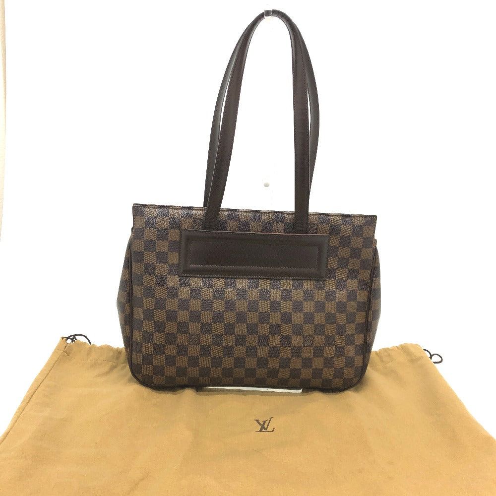 LOUIS VUITTON N51123 ダミエ パリオリPM ショルダーバッグ 肩掛け トートバッグ ダミエキャンバス レディース ブラウン