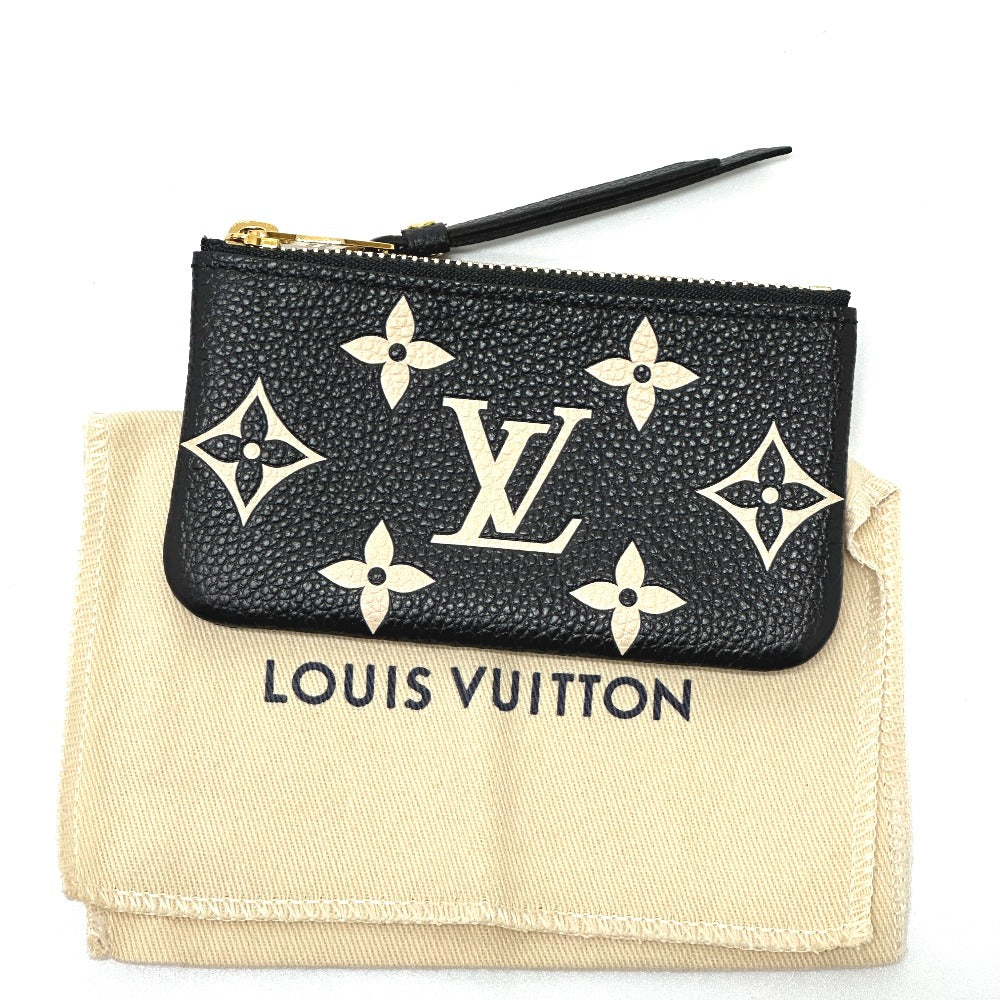 LOUIS VUITTON M80885 モノグラムアンプラント ポシェットクレ コインケース モノグラムアンプラントレザー レディース ブラック - brandshop-reference
