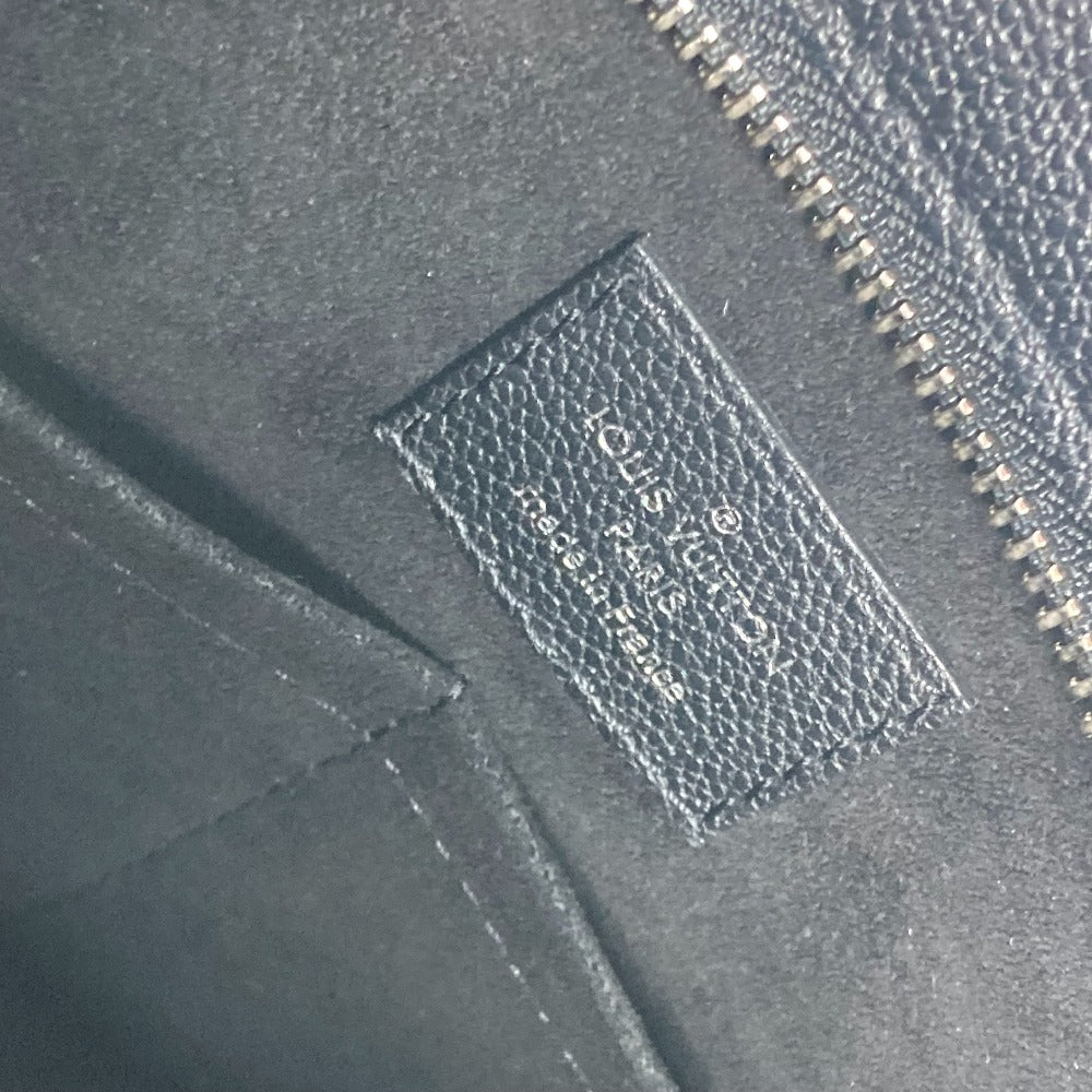 LOUIS VUITTON M54147 Monogram Very Zip Tote Bag, Leather, Women's, Noir, Black