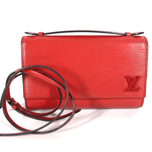 LOUIS VUITTON M54538 Epi Cléry 3-Way Bag, Handbag, Clutch Bag, Shoulder Bag, Epi Leather, Women's, Coquelicot Red