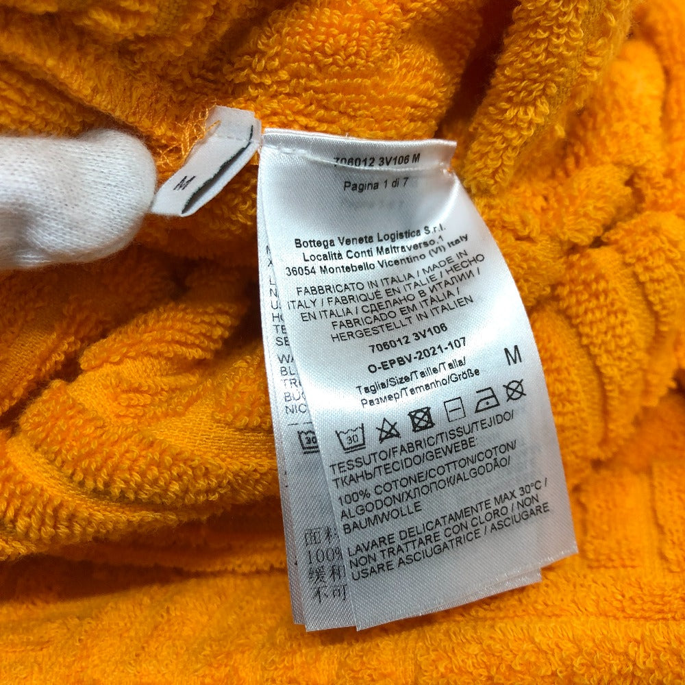 BOTTEGA VENETA 706012 パイル ルームウェア 長袖 ロング ガウン ルームウェア 総柄 コットンテリー アパレル アウターその他 コットン メンズ オレンジ