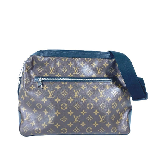 LOUIS VUITTON M40387 Monogram Macassar Torres Crossbody Shoulder Bag in Monogram Canvas, Men's, Brown