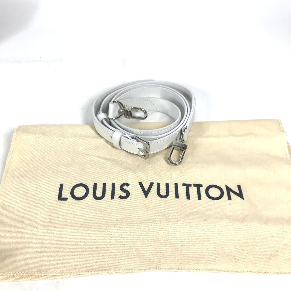 LOUIS VUITTON M81590 2-Way Handbag/Shoulder Bag with LV Painted Can and Logo, Orange Leather, Men's