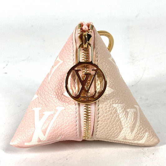 LOUIS VUITTON M00669 モノグラム ベルランゴ バッグチャーム トライアングル 三角 キーホルダー モノグラムキャンバス レディース ピンク - brandshop-reference