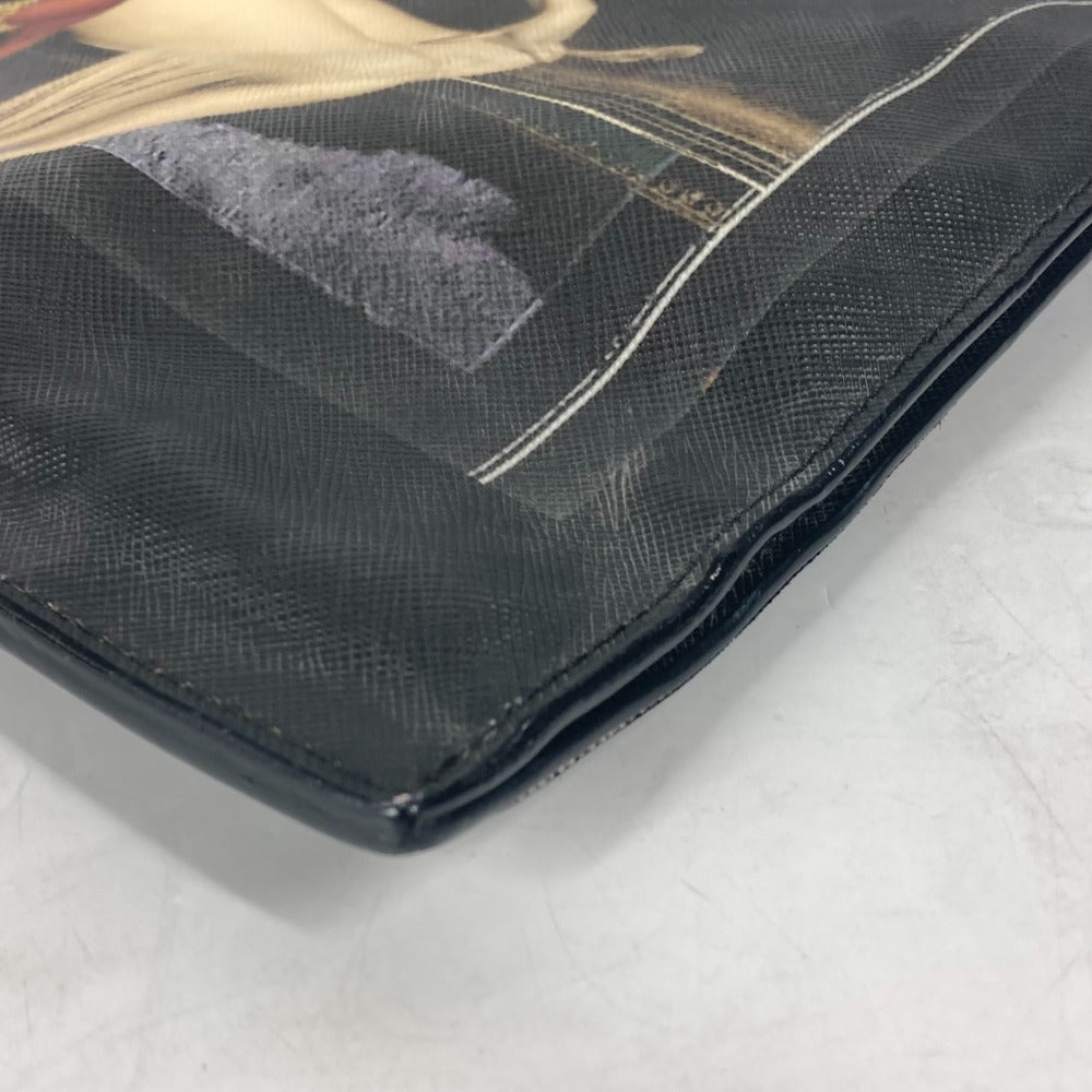 GIVENCHY ディズニー DISNEY コラボ バンビ 2WAYバッグ ハンドバッグ 縦型 トートバッグ ショルダーバッグ PVC/レザー ユニセックス ブラック - brandshop-reference