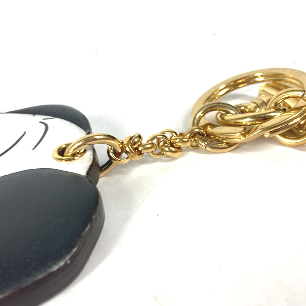 LOUIS VUITTON M01967 犬 ダルメシアン キーホルダー・アニモグラム ドッグ バッグチャーム キーホルダー レザー ユニセックス ホワイト - brandshop-reference