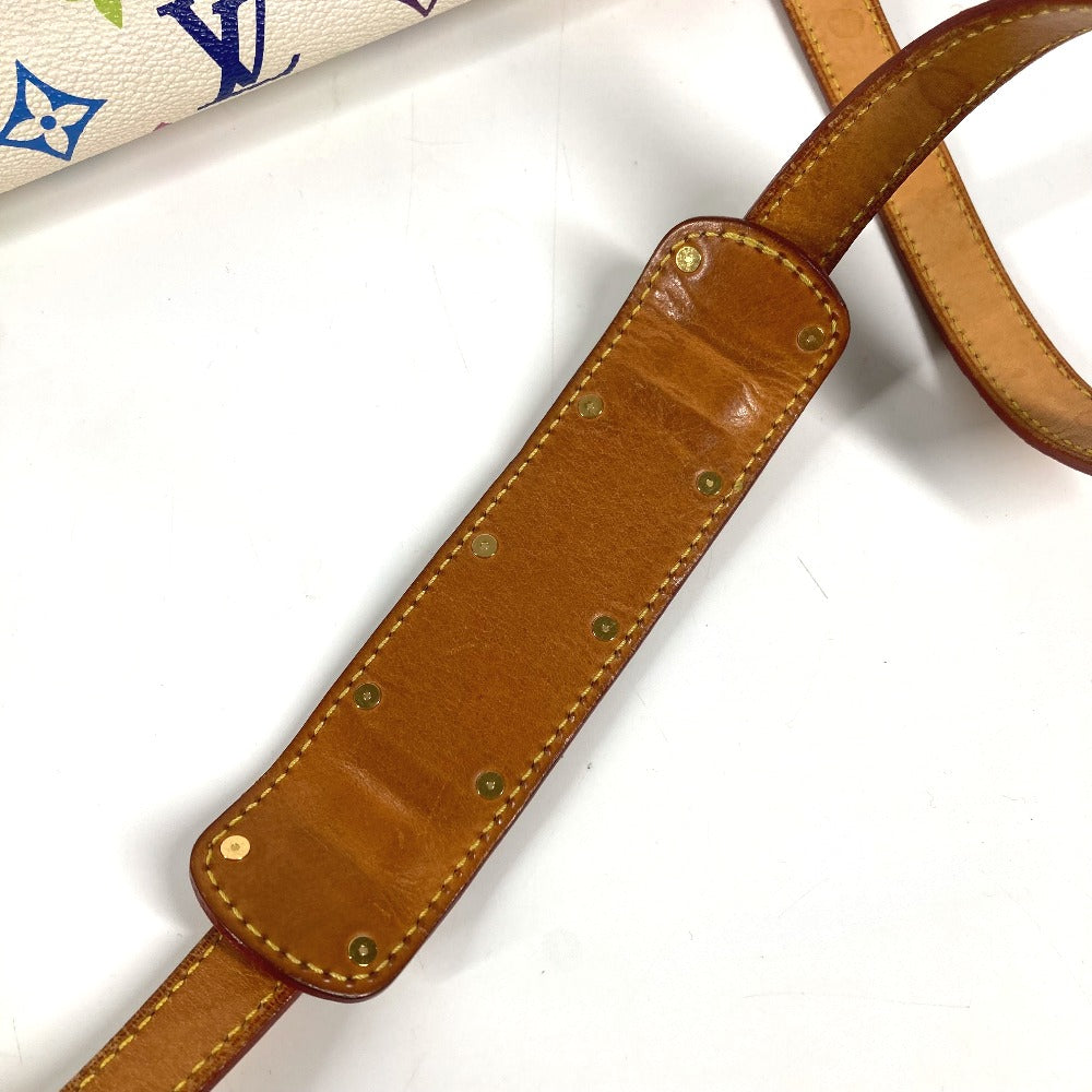 LOUIS VUITTON M92661 モノグラムマルチカラー ソローニュ カバン 肩掛け フラップ ショルダーバッグ モノグラムマルチカラーキャンバス レディース ブロン ホワイト - brandshop-reference