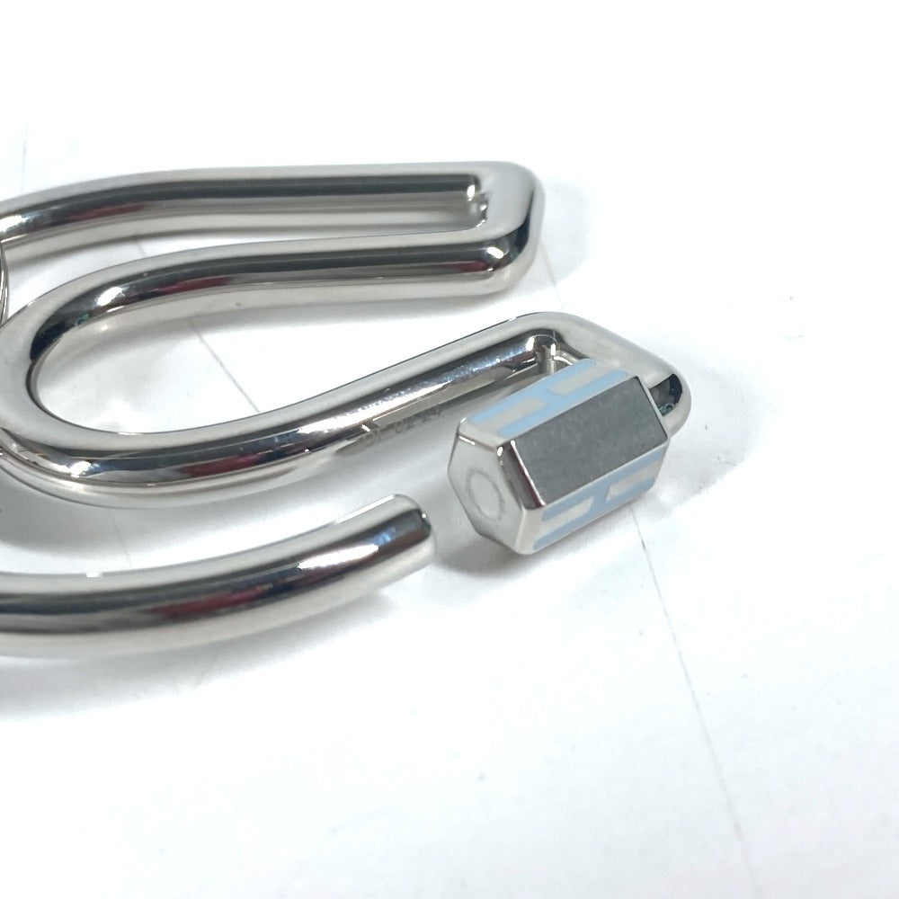 HERMES H077329FJ05 キーホルダー 《フェール・ア・シュヴァル》 バッグチャーム キーホルダー メタル ユニセックス ブルー・ラン ブルー - brandshop-reference