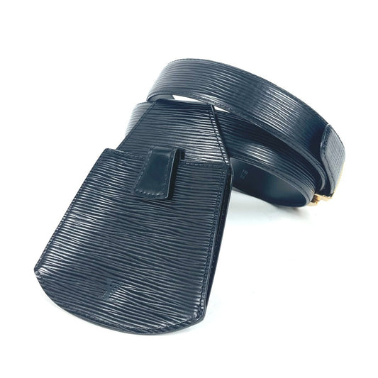 LOUIS VUITTON M52902 エピ シャーウッド ベルトバッグ ウエストポーチ カバン ボディバッグ エピレザー ユニセックス クリールブラック ブラック - brandshop-reference