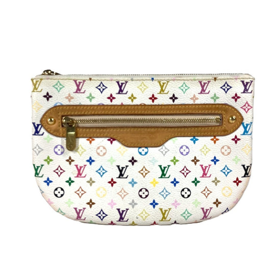 LOUIS VUITTON M60027 モノグラムマルチカラー ポシェットGM クラッチバッグ マルチポーチ 村上隆 ポーチ モノグラムマルチカラーキャンバス レディース ブロン ホワイト