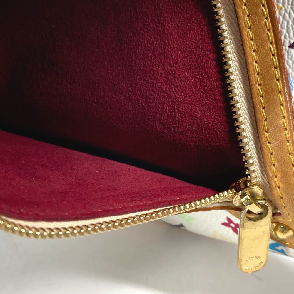 LOUIS VUITTON M60027 モノグラムマルチカラー ポシェットGM クラッチバッグ マルチポーチ 村上隆 ポーチ モノグラムマルチカラーキャンバス レディース ブロン ホワイト - brandshop-reference
