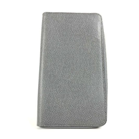 LOUIS VUITTON M30517 タイガ ジッピー・オーガナイザー ロングウォレット ラウンドファスナー 長財布 タイガレザー メンズ グラシエ グレー
