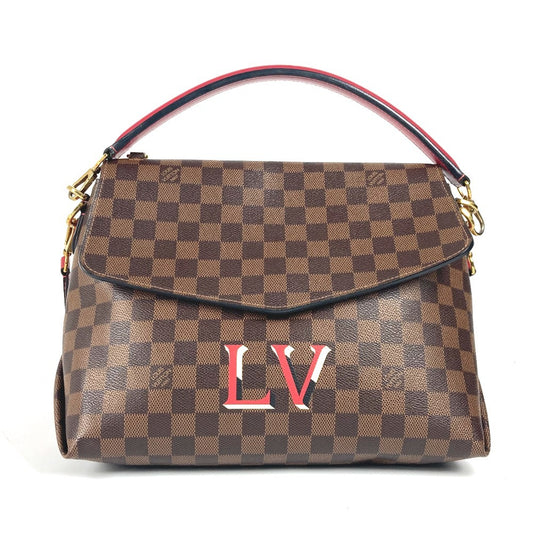 LOUIS VUITTON N40176 ダミエ ボブールスカーレット カバン トートバッグ 2WAYバッグ ショルダーバッグ ハンドバッグ ダミエキャンバス レディース エベヌ ブラウン - brandshop-reference
