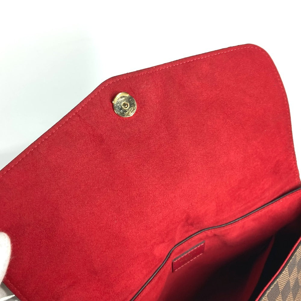 LOUIS VUITTON N40176 ダミエ ボブールスカーレット カバン トートバッグ 2WAYバッグ ショルダーバッグ ハンドバッグ ダミエキャンバス レディース エベヌ ブラウン - brandshop-reference