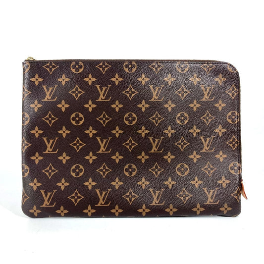 LOUIS VUITTON M43442 モノグラム エテュイ・ヴォワヤージュGM カバン セカンドバッグ ポーチ L字ファスナー クラッチバッグ モノグラムキャンバス ユニセックス ブラウン - brandshop-reference
