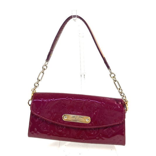 LOUIS VUITTON M93571 モノグラムヴェルニ サンセットブルーバード カバン 3WAYバッグ クラッチバッグ 長財布 チェーン ショルダーバッグ モノグラムヴェルニ レディース ヴィオレット パープル - brandshop-reference