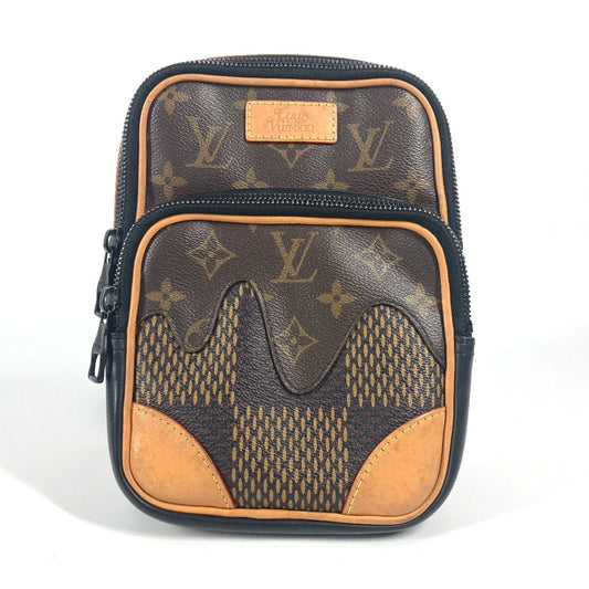 LOUIS VUITTON N40379 ダミエ ジャイアント NIGOコラボ アマゾン・スリングバッグ クロス ボディバッグ カバン ショルダーバッグ ダミエジャイアントキャンバス ユニセックス ブラウン - brandshop-reference