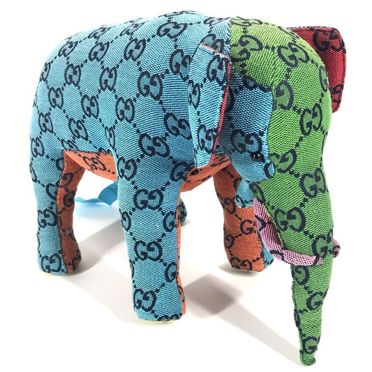 GUCCI 670233 GG デコラティブ アニマル 人形 インテリア ぬいぐるみ ファブリック ユニセックス マルチカラー - brandshop-reference
