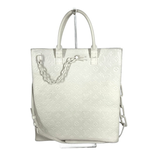 LOUIS VUITTON M53265 モノグラムトリヨン サックプラ ハンドバッグ カバン トートバッグ 2WAYバッグ ショルダーバッグ ハンドバッグ トリヨンレザー ユニセックス ホワイト
