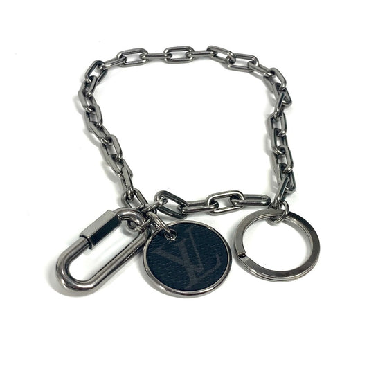 LOUIS VUITTON M68862 モノグラムエクリプス キーチェーン キーホルダー バッグチャーム キーホルダー メタル ユニセックス ブラック