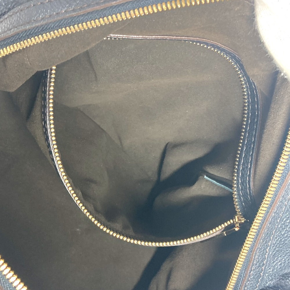 LOUIS VUITTON M93814 Monogram Mahina Galatea PM Shoulder Bag in Monogram Mahina Leather, Noir and Black