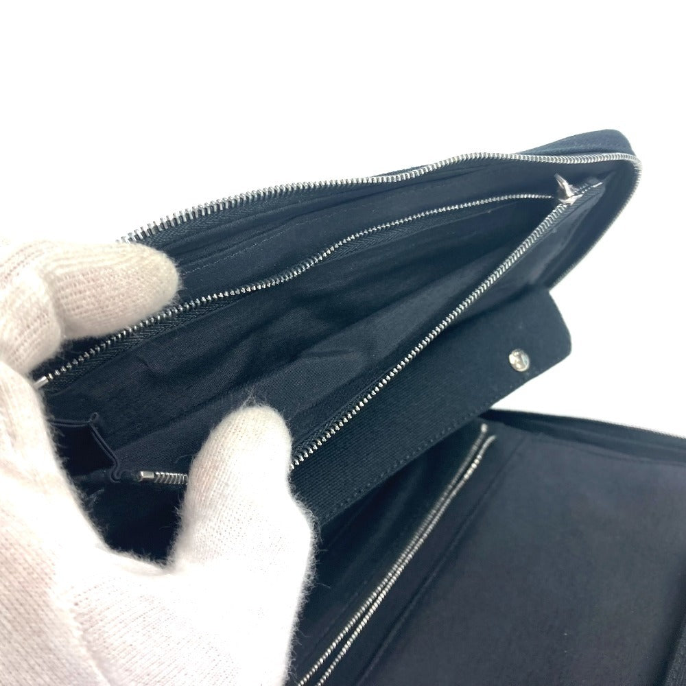 HERMES フールトゥ マルチポーチ メイクポーチ ジュエリーケース ポーチ コットン ユニセックス ブラック