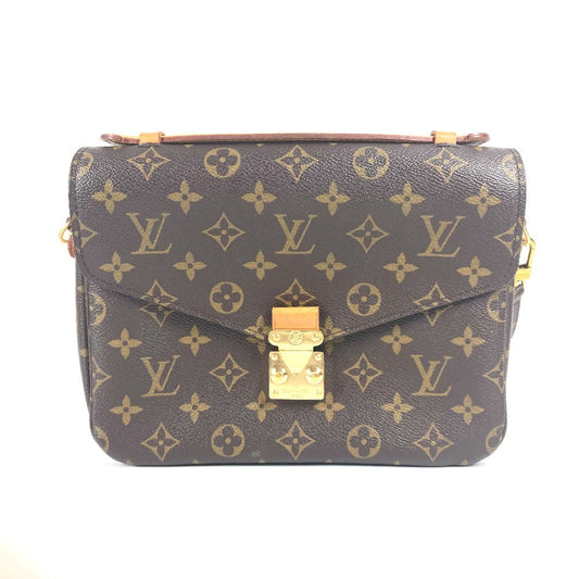 LOUIS VUITTON M40780 モノグラム ポシェット メティスMM 2WAY ショルダーバッグ カバン ハンドバッグ モノグラムキャンバス レディース ブラウン - brandshop-reference