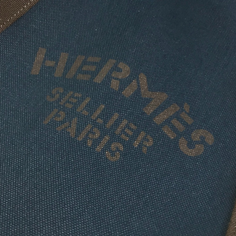 Hermes memecat Panzer Gloom Bag Backpack Rucksack Cotton Unisex Navy