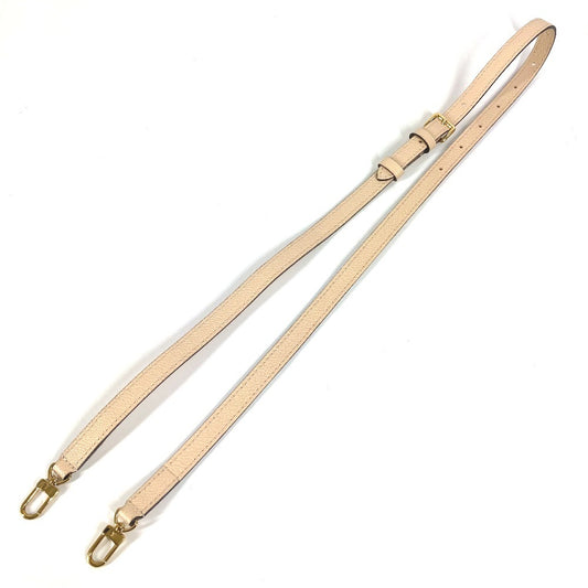 LOUIS VUITTON accessories Shoulder strap Leather Beige Used