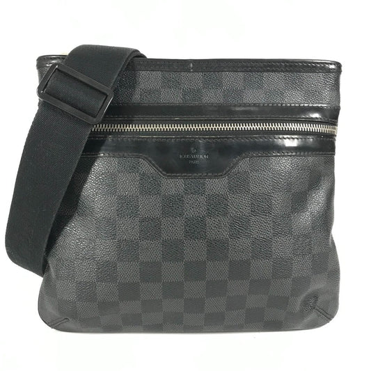 LOUIS VUITTON N58028 ダミエグラフィット トマス ポシェット 斜め掛け ポシェット ショルダーバッグ ダミエグラフィットキャンバス ユニセックス ブラック