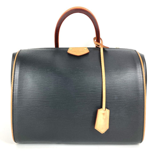 LOUIS VUITTON M93245 Epi Crossbody Bag Dog PM Dog PM 2WAY Shoulder Bag Mini Duffle Bag Hand Bag Epi Leather Noir Black Used
