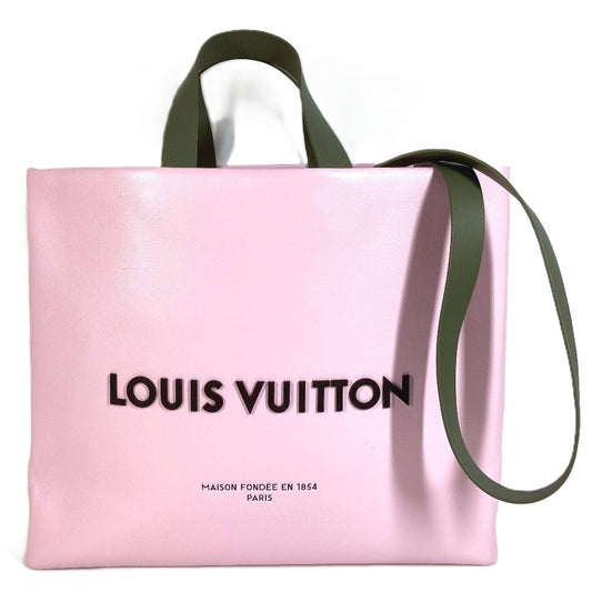 LOUIS VUITTON M15273 ショッパー・トート MM カバン 肩掛け ショルダーバッグ 2WAYバッグ トートバッグ レディース キャンディ ピンク