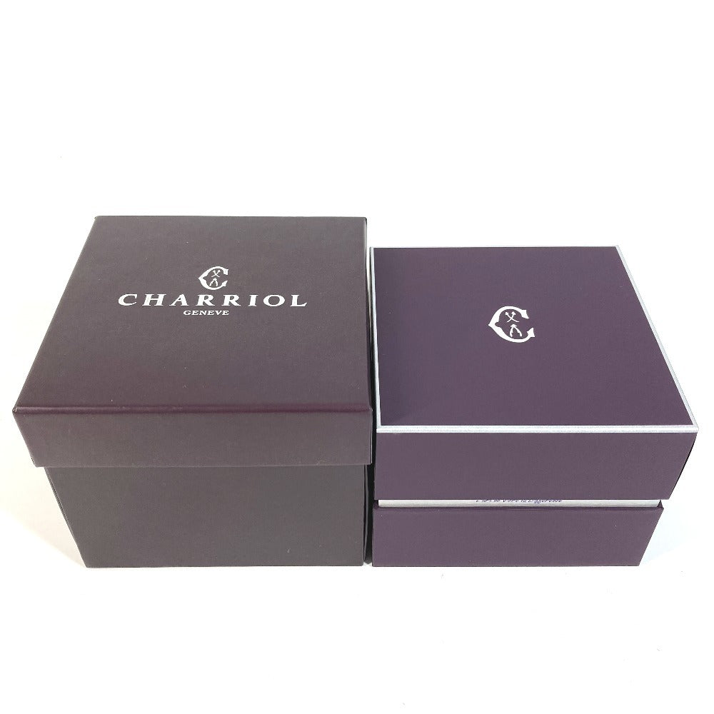 CHARRIOL ST35PD1.560.010 ジルコニア ホワイトシェル St.TROPEZ サントロペ 35 サントロペ35 レディースウォッチ ウォッチ 時計 バングルウォッチ 腕時計 SS レディース シルバー