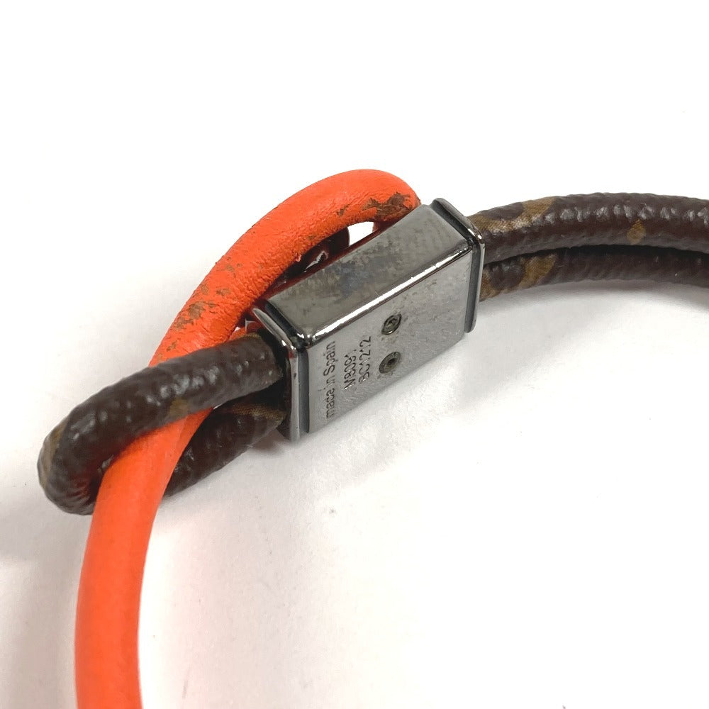 LOUIS VUITTON M8091 モノグラム ブラスレ ループイット アクセサリー バングル ブレスレット モノグラムキャンバス ユニセックス ブラウン