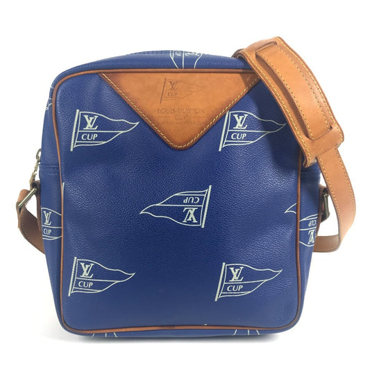 LOUIS VUITTON M80010 LV Cup, Louis Vuitton Sac San Diego, Crossbody Pochette, Shoulder Bag, Leather, Unisex, Blue