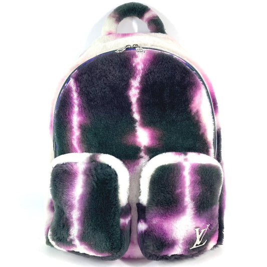 LOUIS VUITTON M20910 Virgil Abloh Esprit Backpack, Multi-Pocket, Fur, Purple, Men's