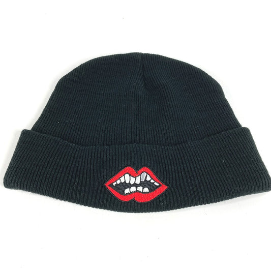 CHROME HEARTS Matty Boy MATTY BOY beanie hat knit hat knit cap Knit hat acrylic Black/Red Used