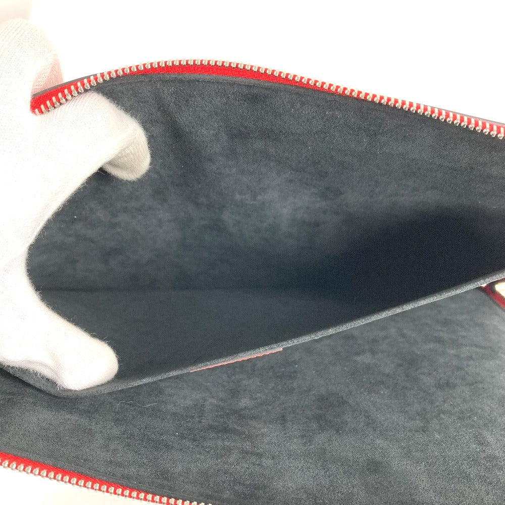 LOUIS VUITTON M67722 Epi Leather Pochette Jour GM, a Supreme collaboration clutch bag in red.