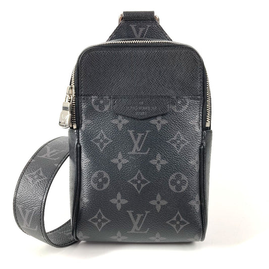 LOUIS VUITTON M30741 タイガラマ アウトドアスリングバッグ クロス ボディバッグ ショルダーバッグ タイガレザー ユニセックス ブラック
