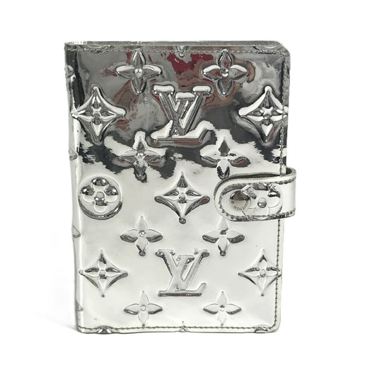 LOUIS VUITTON R20963 モノグラムミロワール アジェンダPM アジェンダ PM システム手帳 ステーショナリー 手帳カバー レザー ユニセックス シルバー