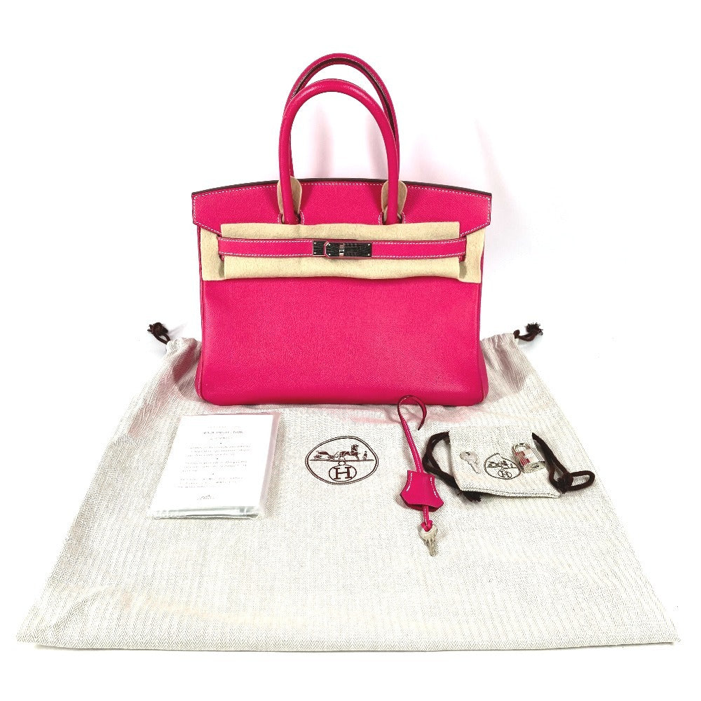 HERMES Birkin 30 Birkin 30 Bag Tote bag Handbag Epsom Ladies Rose Tyrien Pink