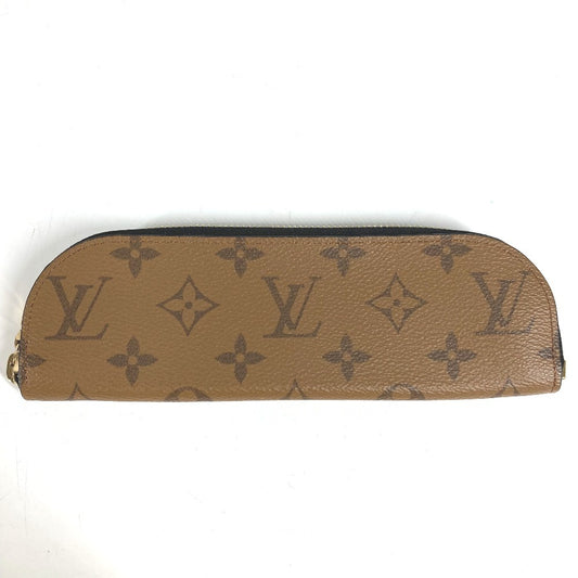 LOUIS VUITTON GI1165 モノグラムリバース ペンシルポーチシャーロット 筆箱 ポーチ ステーショナリー ペンケース モノグラムリバースキャンバス ユニセックス ベージュ