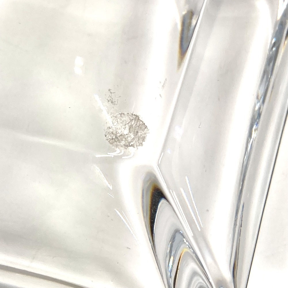 BVLGARI Rosenthal logo ashtray, glass, unisex, clear